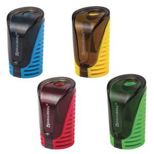 Точилка п/м с контейнером Brauberg 